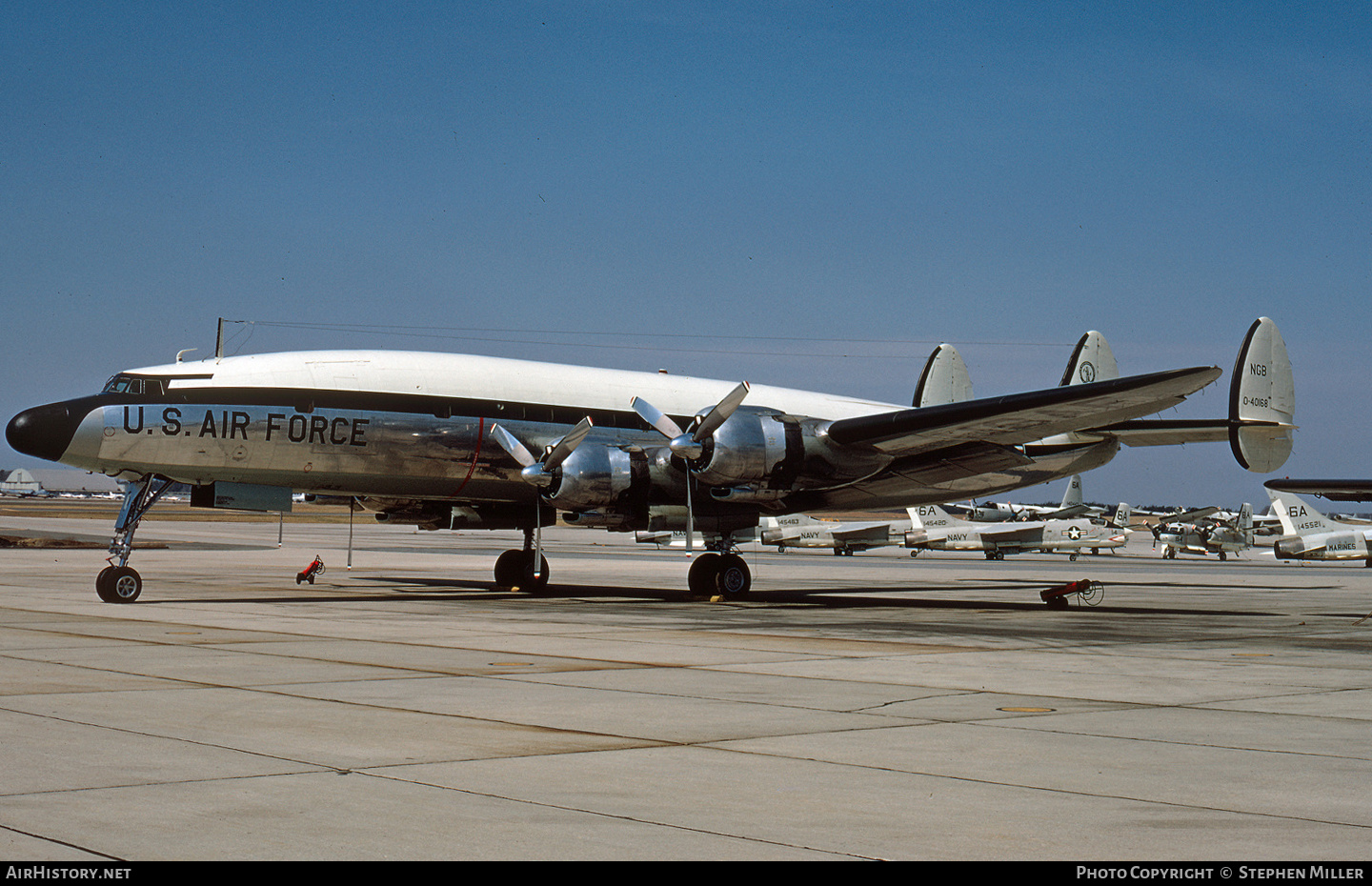 Aircraft Photo of 54-168 / 0-40168 | Lockheed VC-121C Super Constellation | USA - Air Force | AirHistory.net #505381