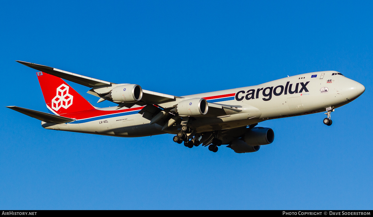 Aircraft Photo of LX-VCL | Boeing 747-8R7F/SCD | Cargolux | AirHistory.net #505384