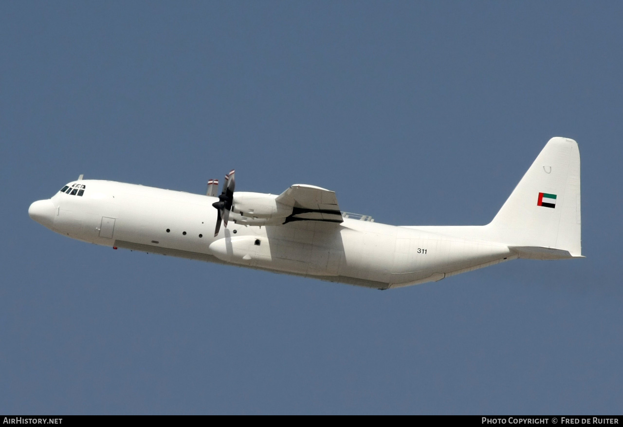 Aircraft Photo of 311 | Lockheed L-100-30 Hercules (382G) | United Arab Emirates - Air Force | AirHistory.net #505389