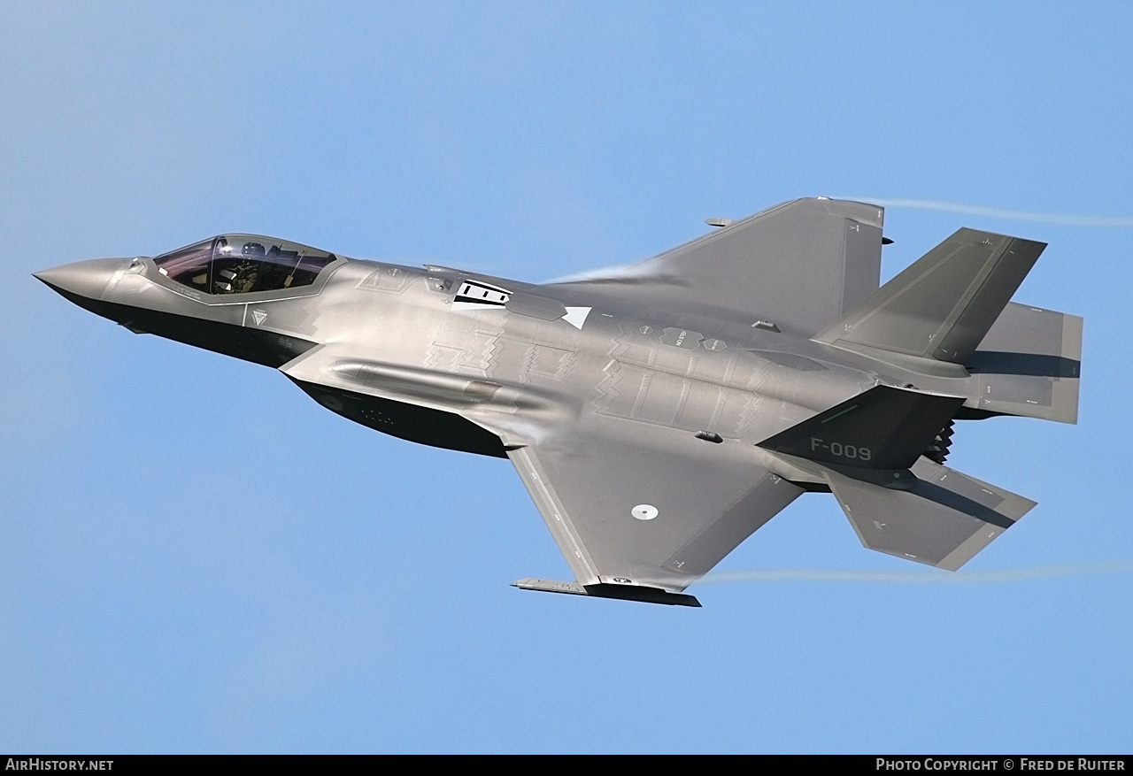 Aircraft Photo of F-009 | Lockheed Martin F-35A Lightning II | Netherlands - Air Force | AirHistory.net #505393