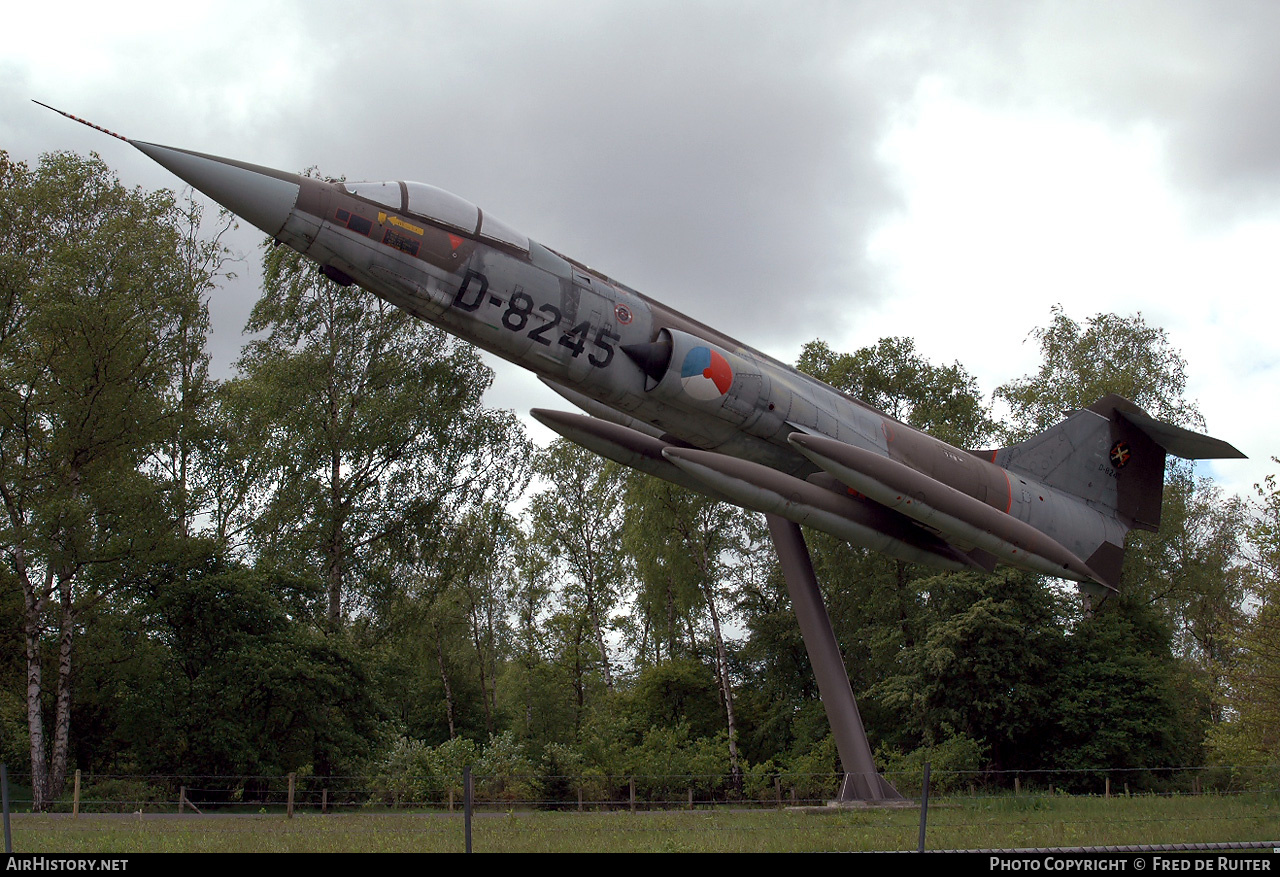 Aircraft Photo of D-8245 | Lockheed F-104G Starfighter | Netherlands - Air Force | AirHistory.net #505402