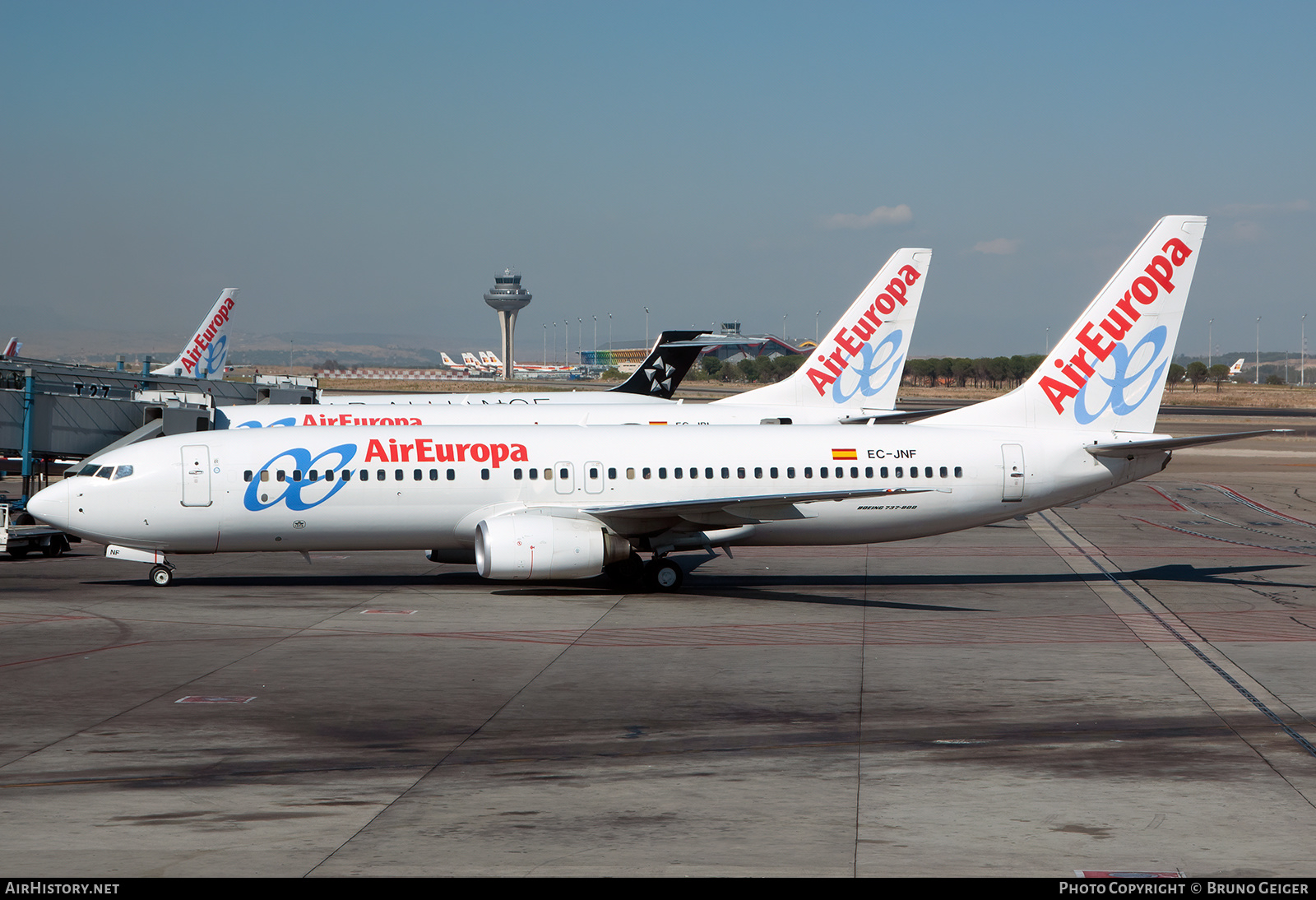 Aircraft Photo of EC-JNF | Boeing 737-85P | Air Europa | AirHistory.net #505414