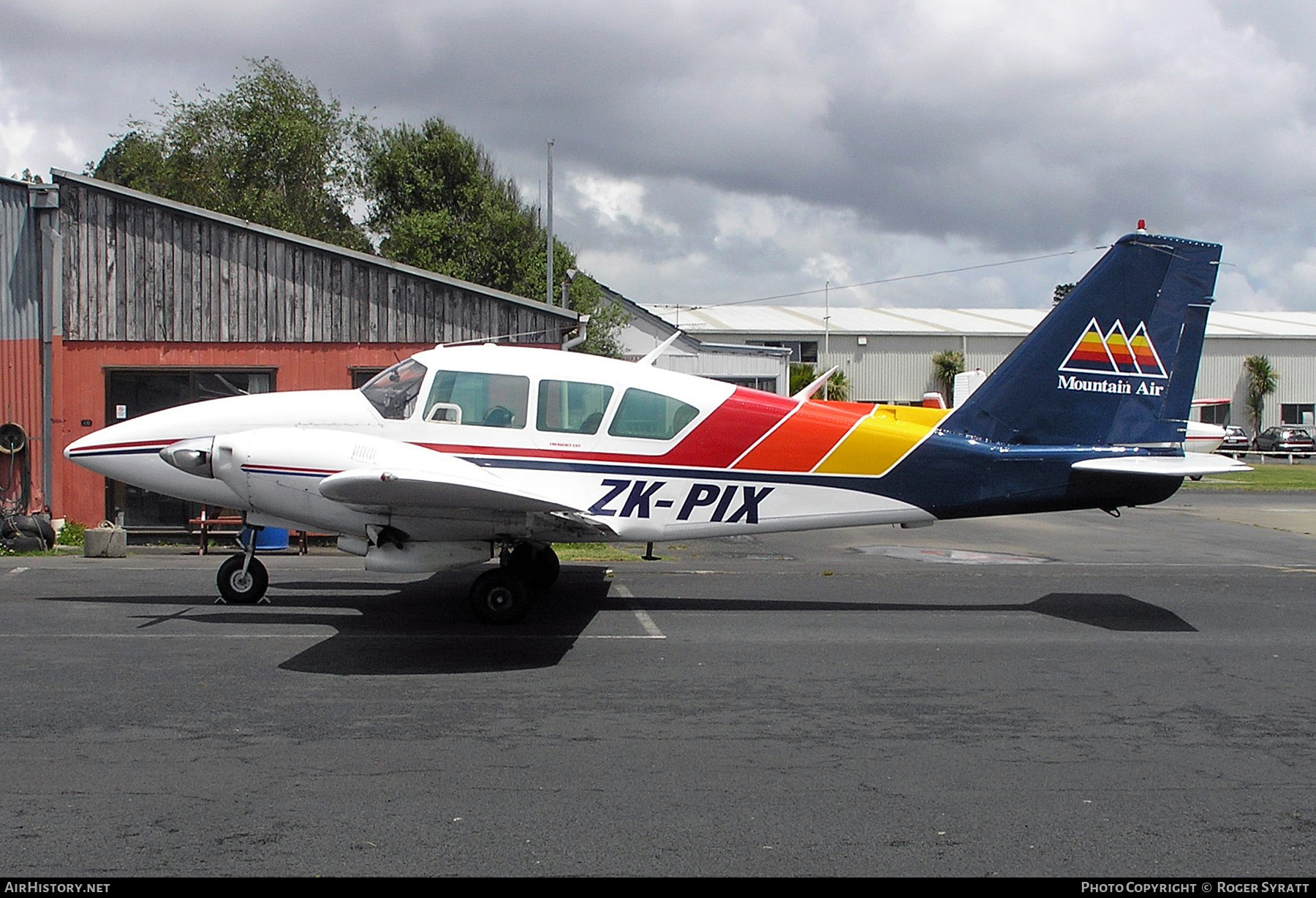 Aircraft Photo of ZK-PIX | Piper PA-23-250 Aztec E | Mountain Air | AirHistory.net #505420