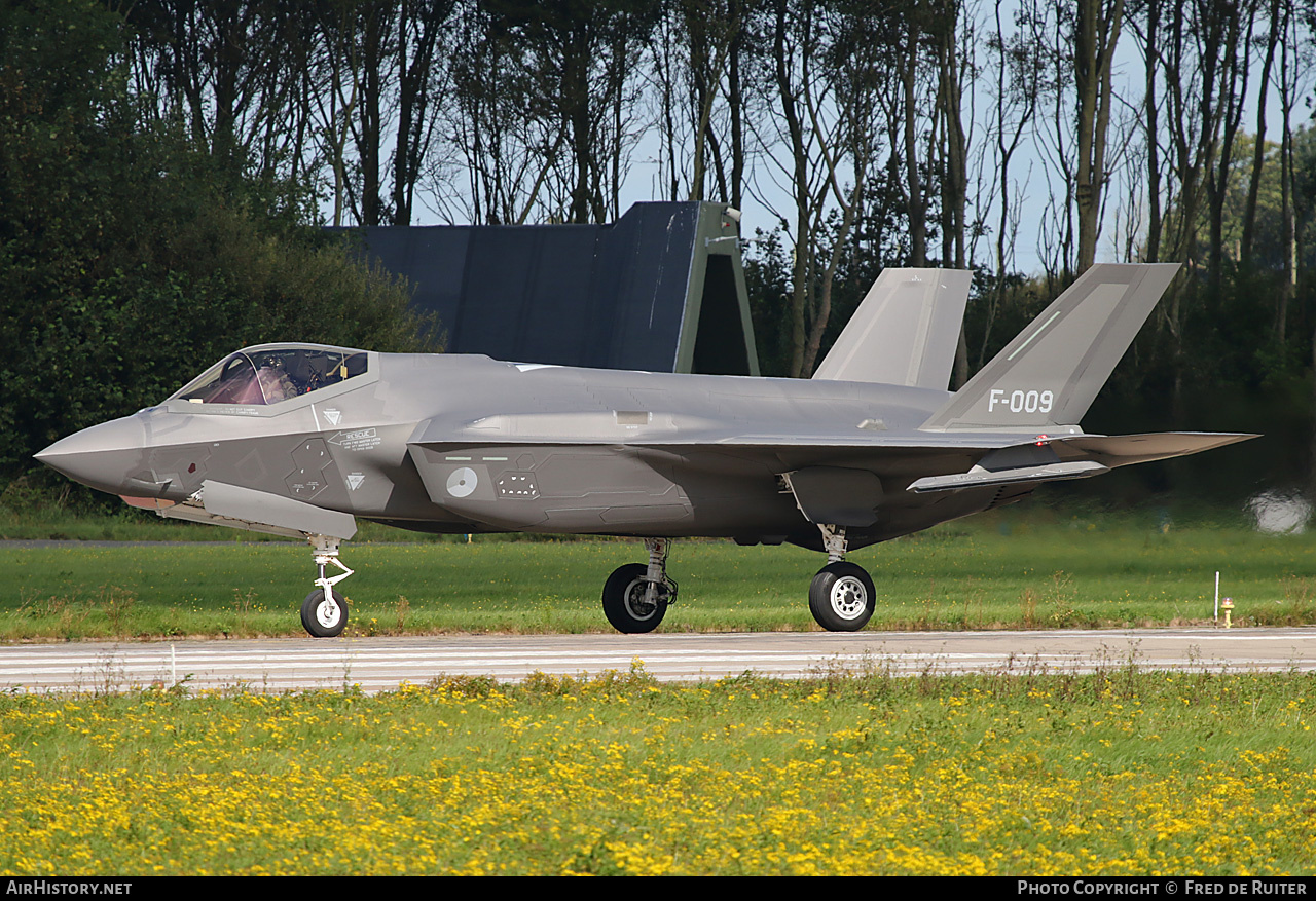 Aircraft Photo of F-009 | Lockheed Martin F-35A Lightning II | Netherlands - Air Force | AirHistory.net #505435