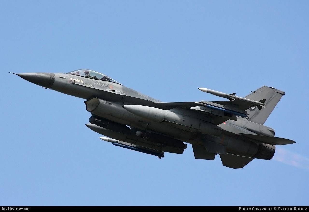 Aircraft Photo of J-005 | General Dynamics F-16AM Fighting Falcon | Netherlands - Air Force | AirHistory.net #505445