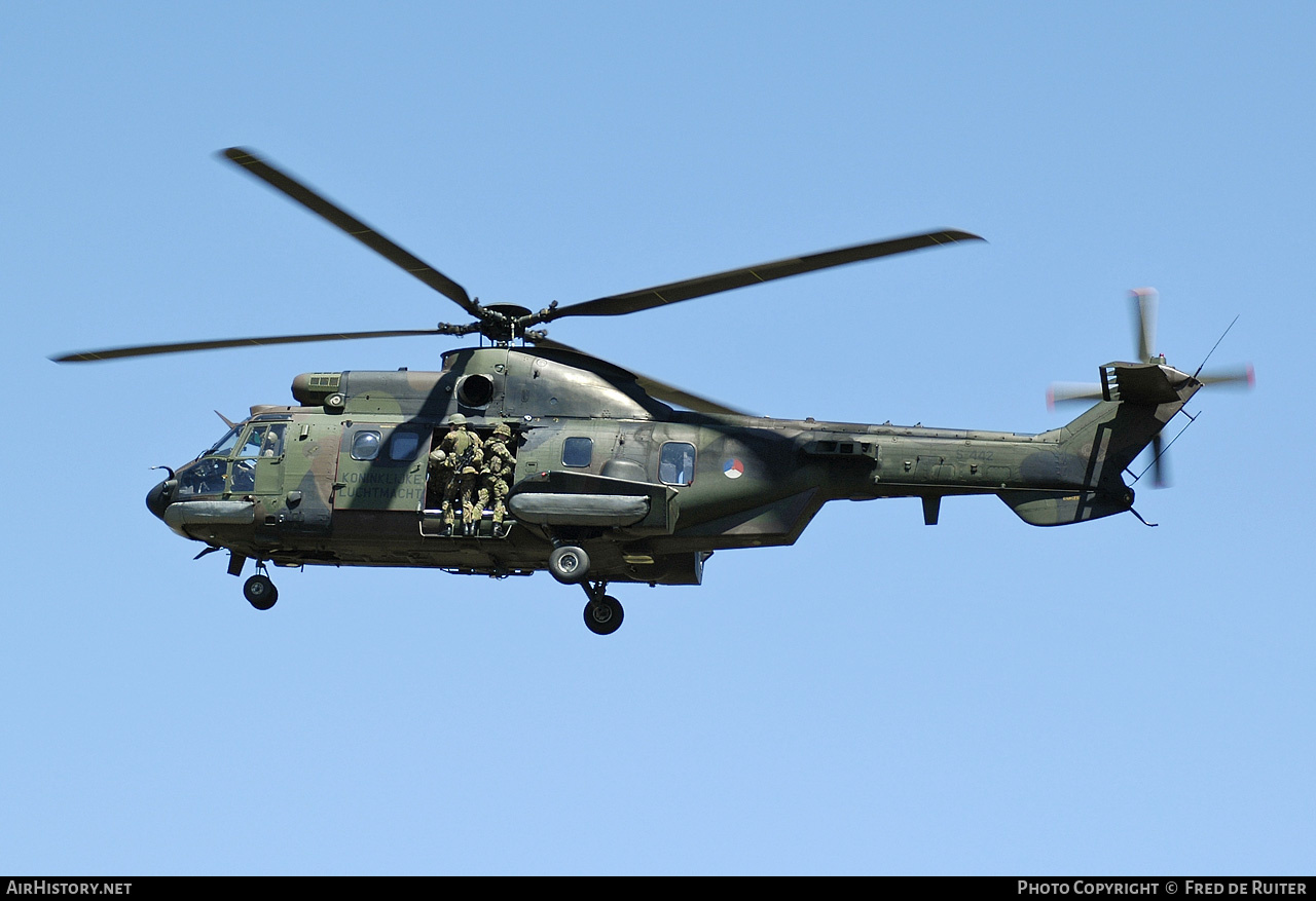 Aircraft Photo of S-442 | Eurocopter AS-532U2 Cougar Mk2 | Netherlands - Air Force | AirHistory.net #505456