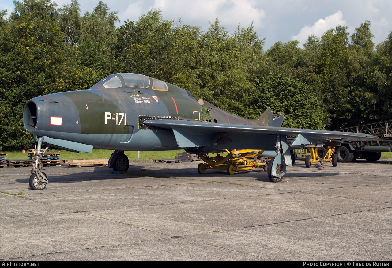 Aircraft Photo of P-171 | Republic F-84F Thunderstreak | Netherlands - Air Force | AirHistory.net #505461