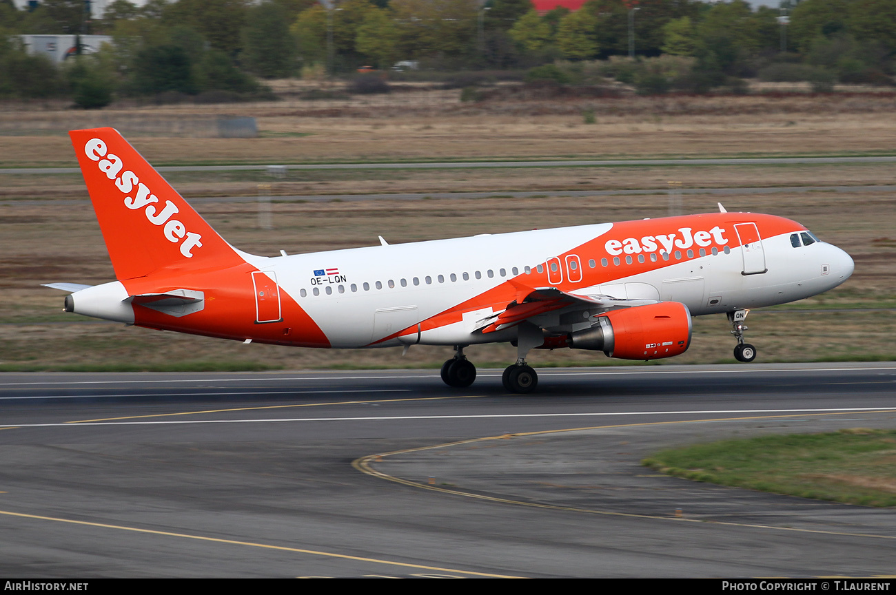 Aircraft Photo of OE-LQN | Airbus A319-111 | EasyJet | AirHistory.net #505469