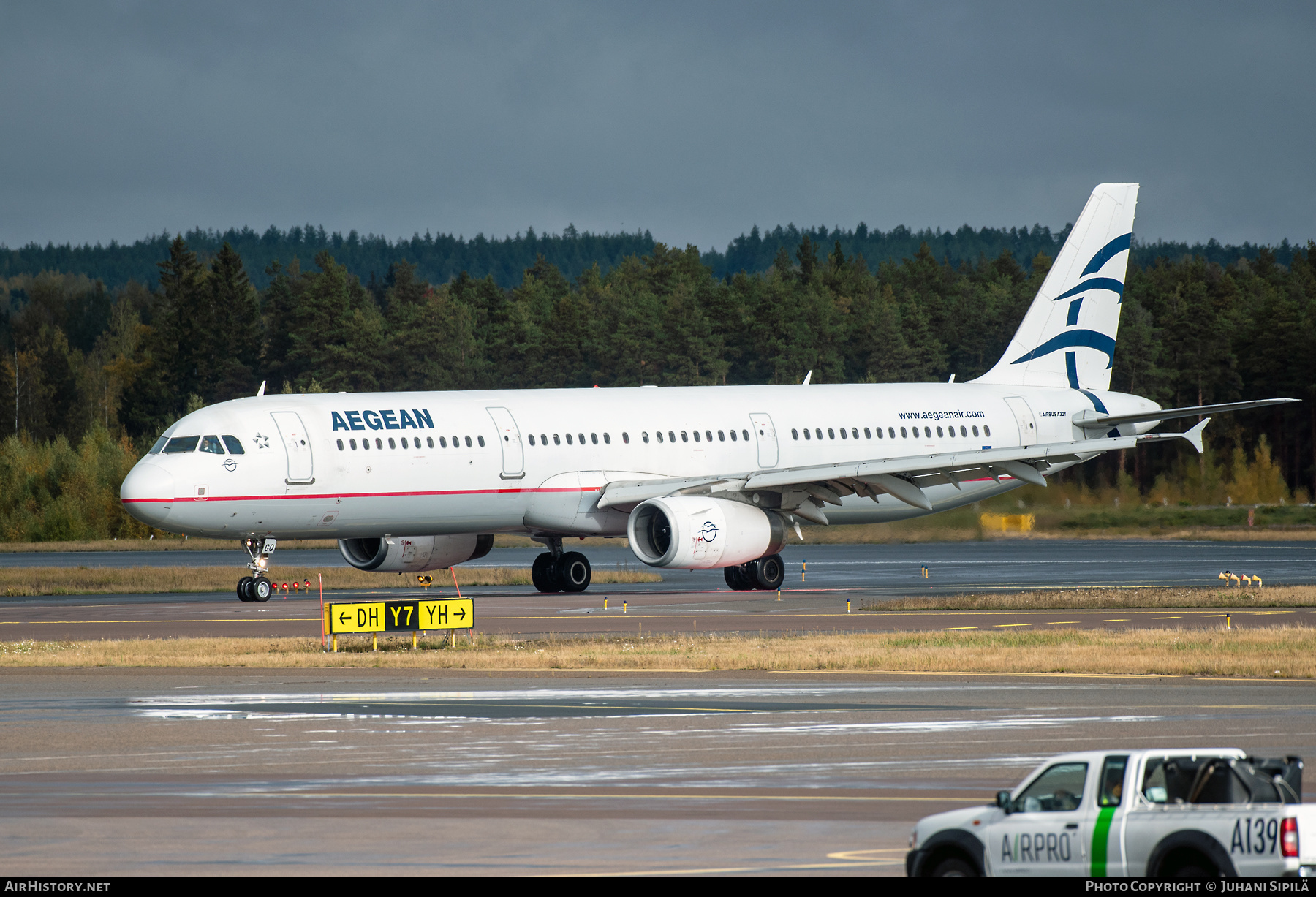 Aircraft Photo of SX-DGQ | Airbus A321-232 | Aegean Airlines | AirHistory.net #505496