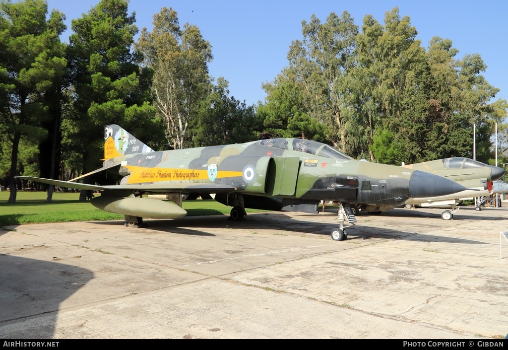 Aircraft Photo of 7487 | McDonnell Douglas RF-4E Phantom II | Greece - Air Force | AirHistory.net #505511