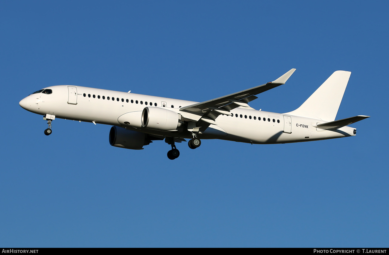 Aircraft Photo of C-FOVK | Airbus A220-371 (BD-500-1A11) | AirHistory.net #505523