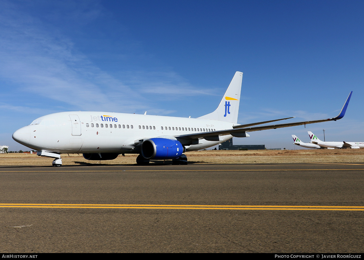 Aircraft Photo of OY-JTY | Boeing 737-7Q8 | Jettime | AirHistory.net #505548