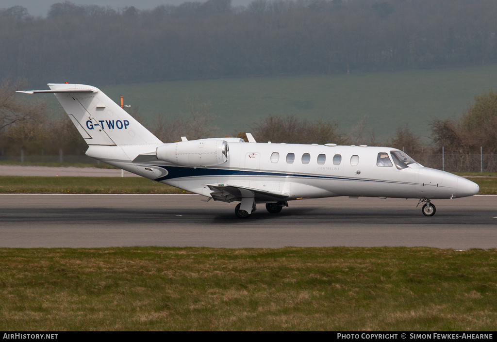 Aircraft Photo of G-TWOP | Cessna 525A CitationJet CJ2+ | Centreline Air | AirHistory.net #505575