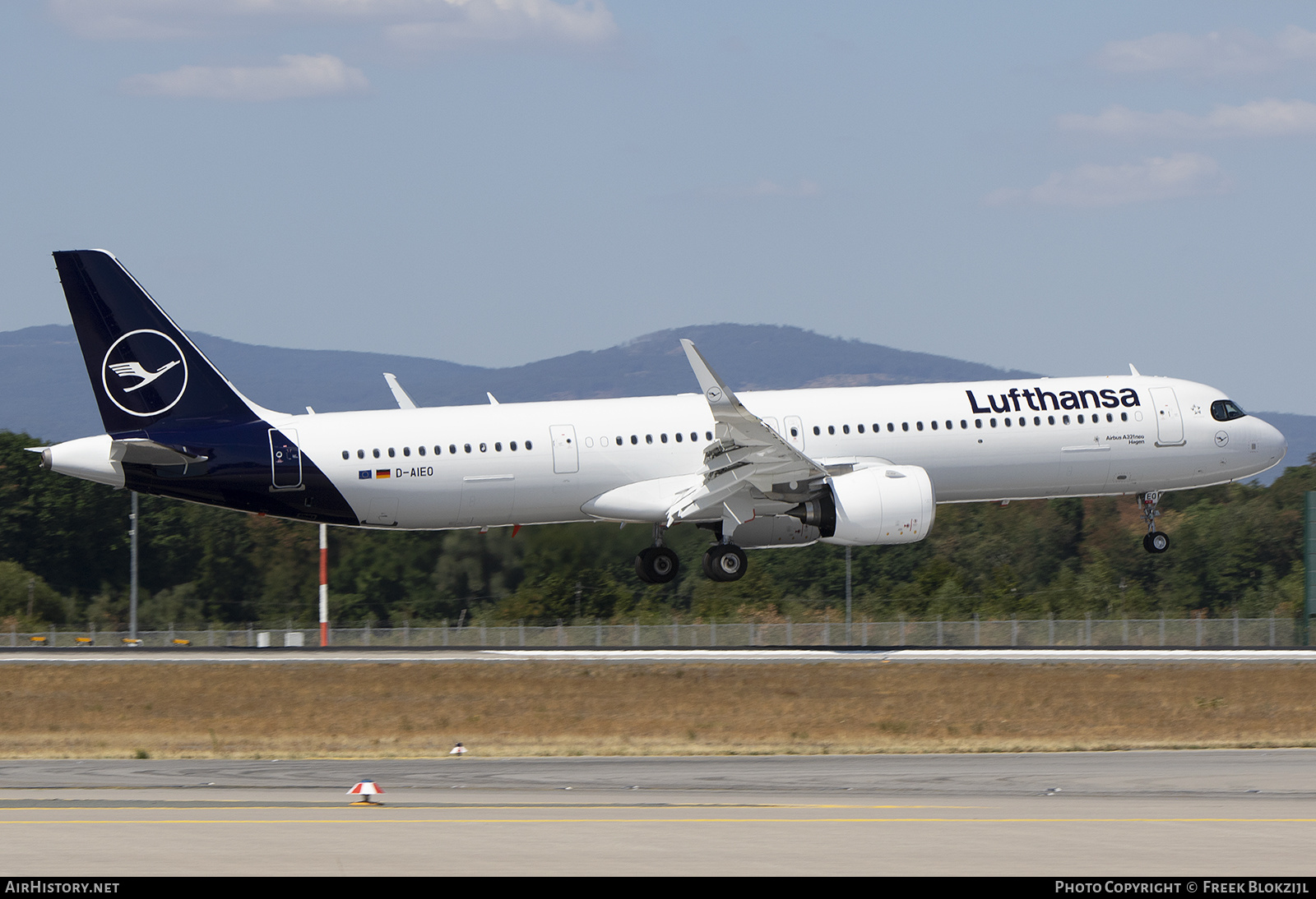 Aircraft Photo of D-AIEO | Airbus A321-271NX | Lufthansa | AirHistory.net #505608
