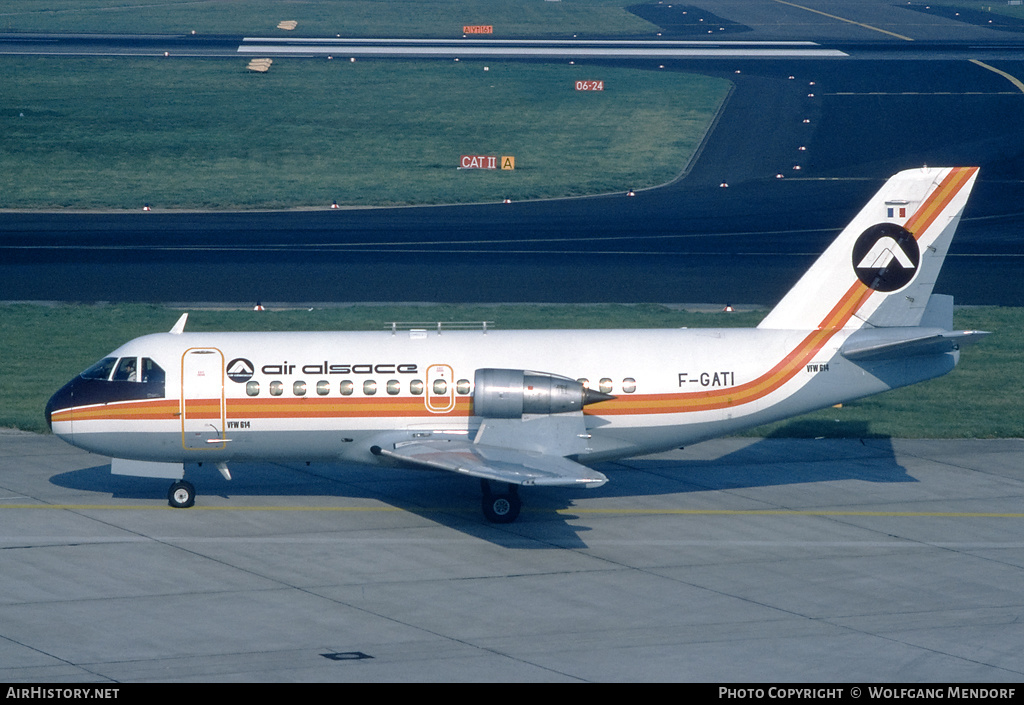 Aircraft Photo of F-GATI | VFW-Fokker VFW-614 | Air Alsace | AirHistory.net #505621