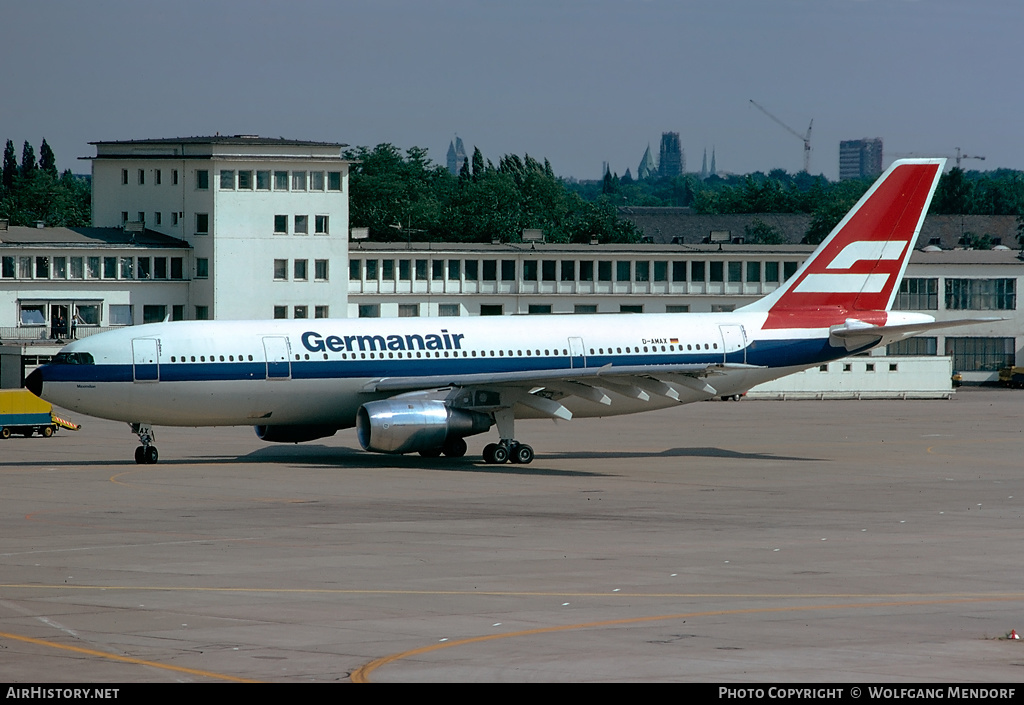 Aircraft Photo of D-AMAX | Airbus A300B4-103 | Germanair | AirHistory.net #505631