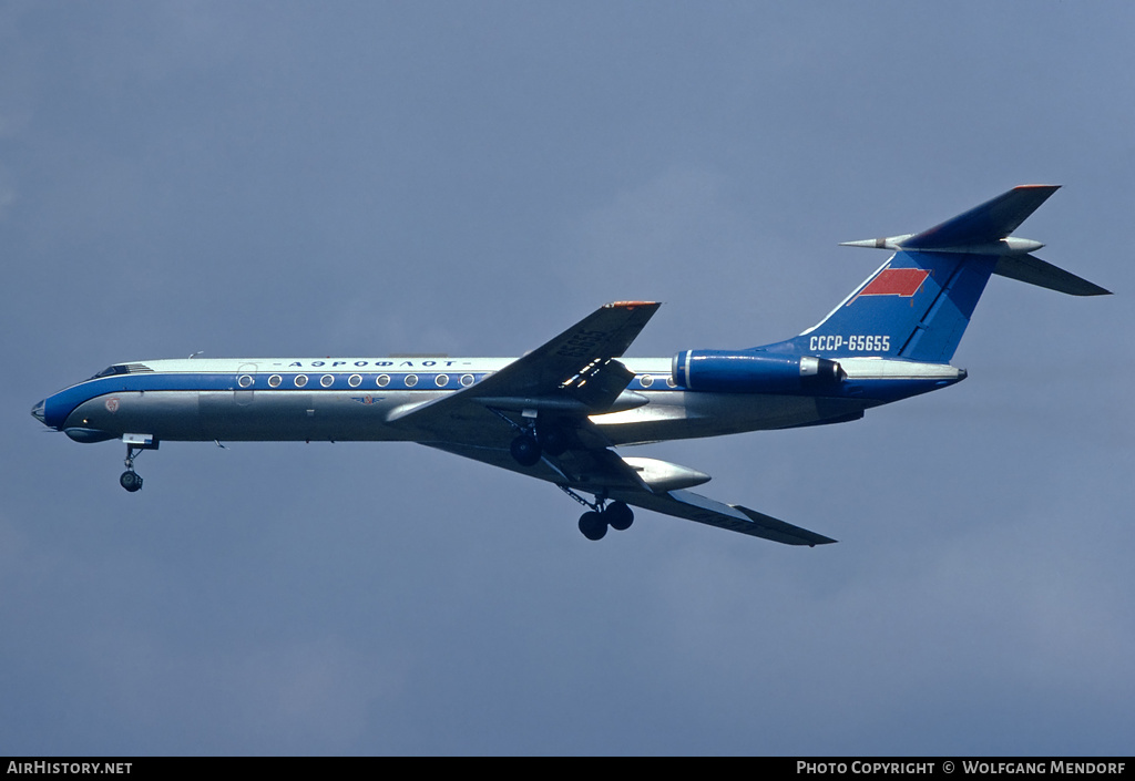 Aircraft Photo of CCCP-65655 | Tupolev Tu-134A | Aeroflot | AirHistory.net #505640