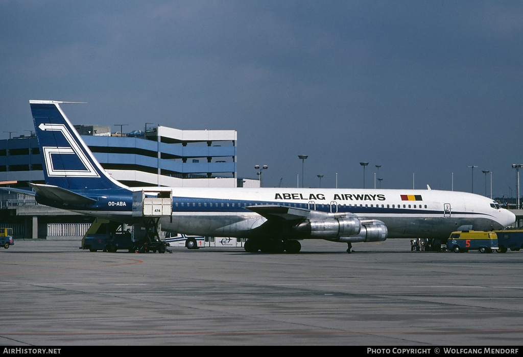 Aircraft Photo of OO-ABA | Boeing 707-351C | Abelag Airways | AirHistory.net #505643
