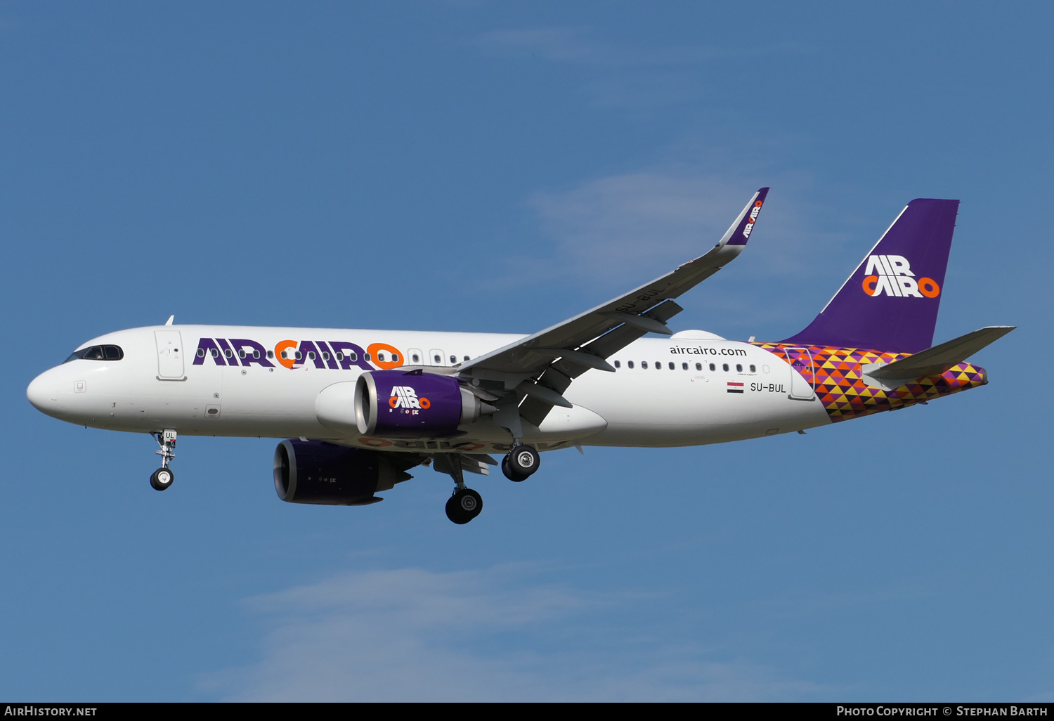 Aircraft Photo of SU-BUL | Airbus A320-251N | Air Cairo | AirHistory.net #505656
