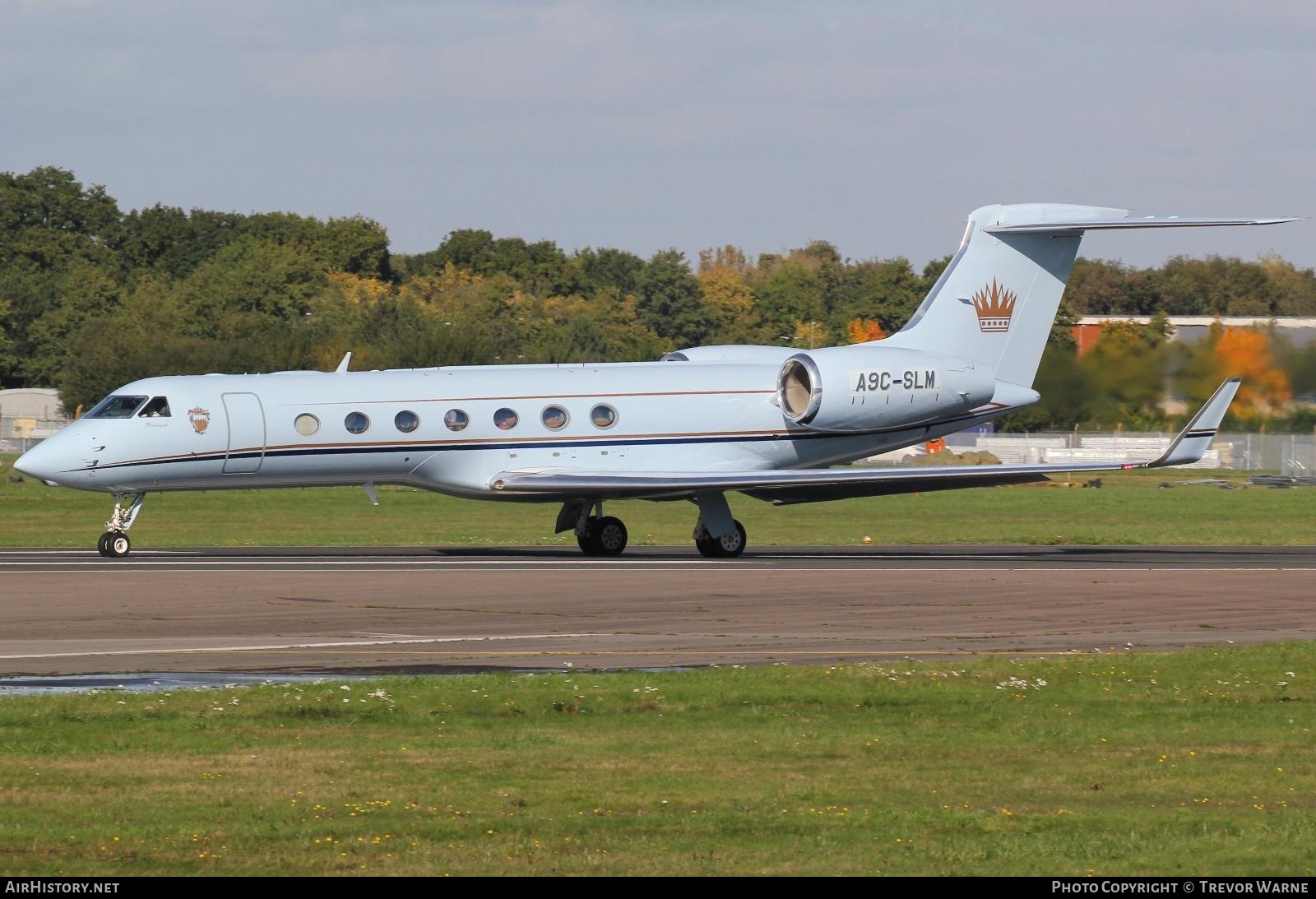 Aircraft Photo of A9C-SLM | Gulfstream Aerospace G-V-SP Gulfstream G550 | AirHistory.net #505657