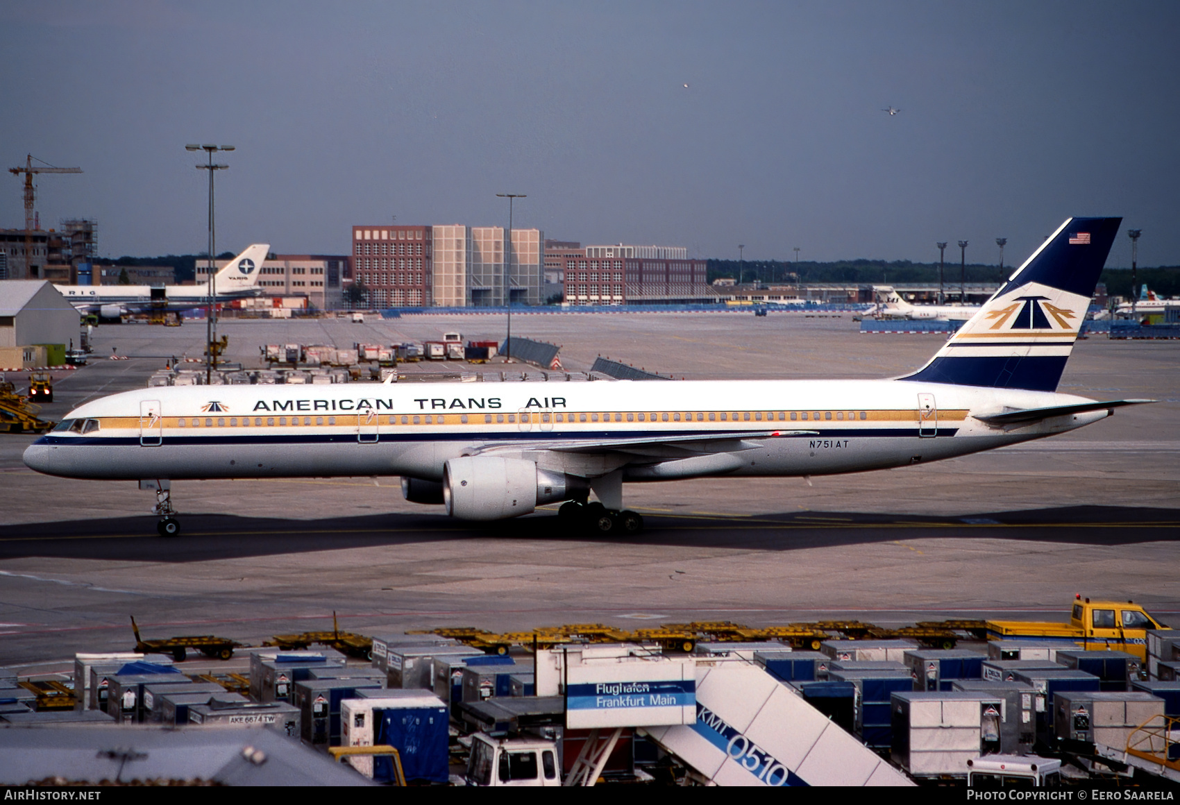 Aircraft Photo of N751AT | Boeing 757-212 | American Trans Air - ATA | AirHistory.net #505662