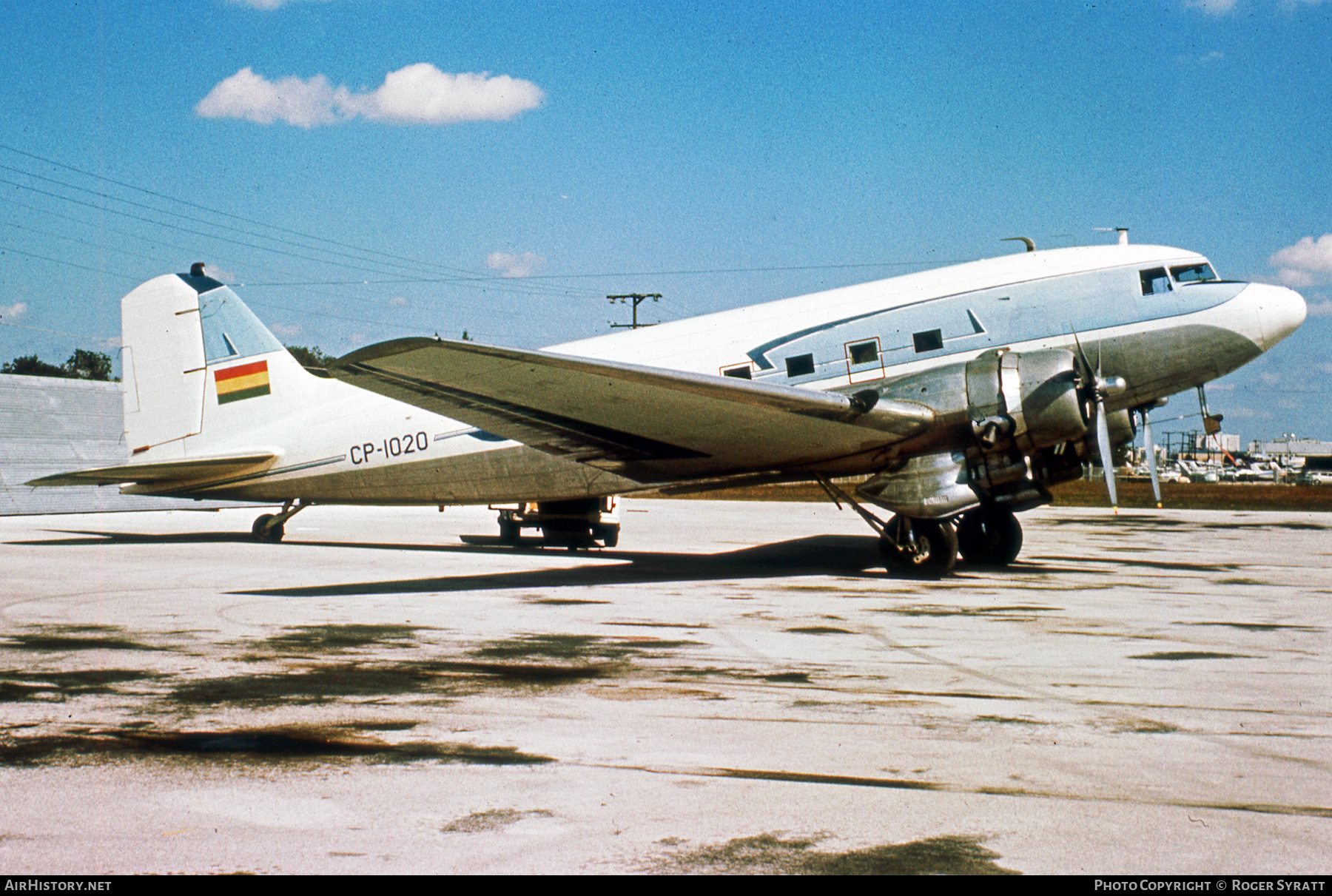 Aircraft Photo of CP-1020 | Douglas DC-3(C) | AirHistory.net #505675