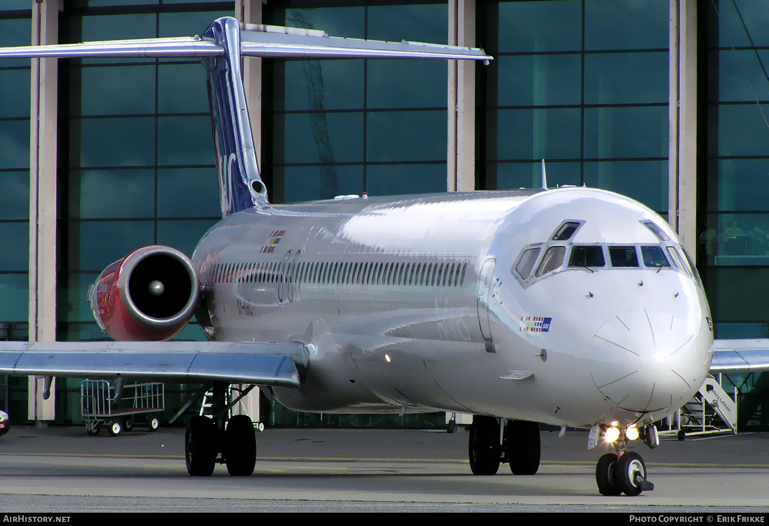 Aircraft Photo of OY-KHC | McDonnell Douglas MD-82 (DC-9-82) | Scandinavian Airlines - SAS | AirHistory.net #505700