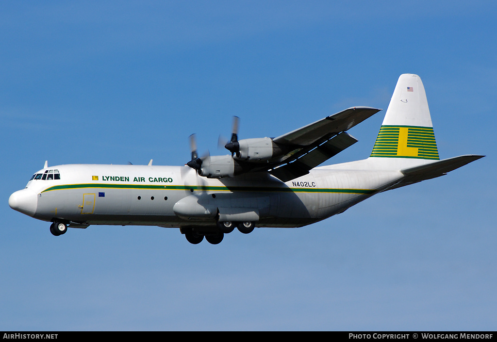 Aircraft Photo of N402LC | Lockheed L-100-30 Hercules (382G) | Lynden Air Cargo | AirHistory.net #505714