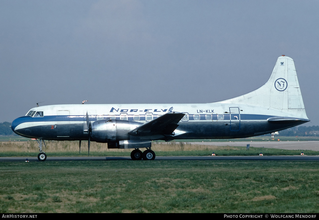 Aircraft Photo of LN-KLK | Convair 440-61 Metropolitan | Nor-Fly | AirHistory.net #505739