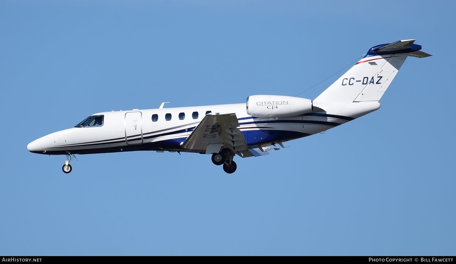 Aircraft Photo of CC-DAZ | Cessna 525C CitationJet CJ4 | AirHistory.net #505741