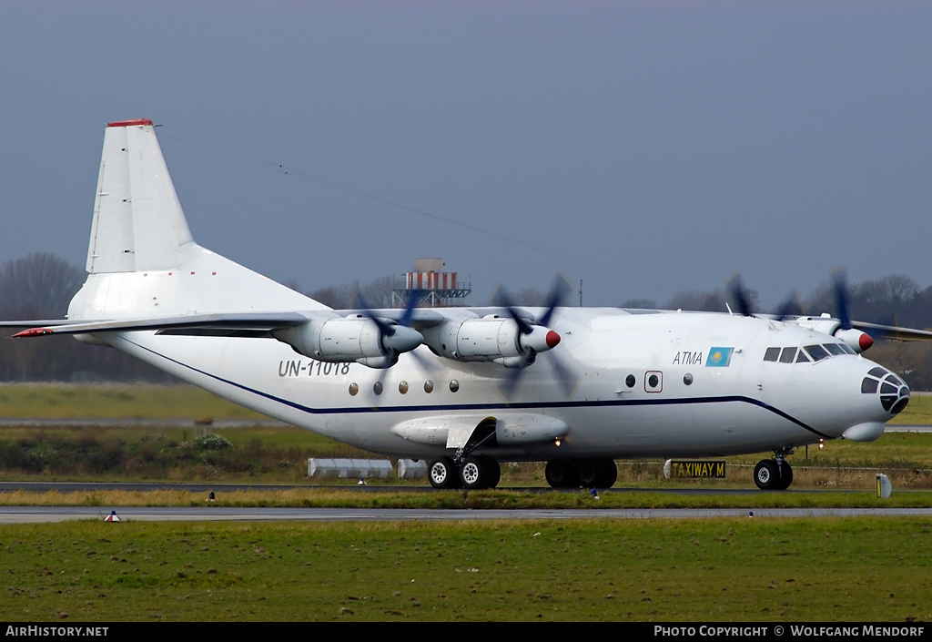 Aircraft Photo of UN-11018 | Antonov An-12BP | ATMA Aircompany | AirHistory.net #505742