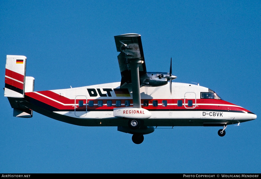 Aircraft Photo of D-CBVK | Short 330-100 | DLT - Deutsche Luftverkehrsgesellschaft | AirHistory.net #505749