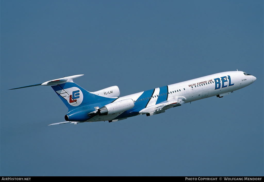 Aircraft Photo of YL-LAI | Tupolev Tu-154M | BEL - Baltic Express Line | AirHistory.net #505752