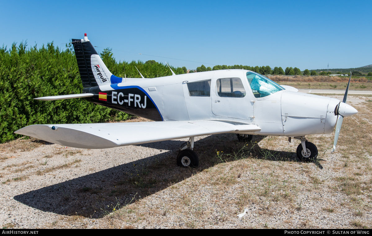 Aircraft Photo of EC-FRJ | Piper PA-28-140 Cherokee F | Airpull Aviation Academy | AirHistory.net #505757