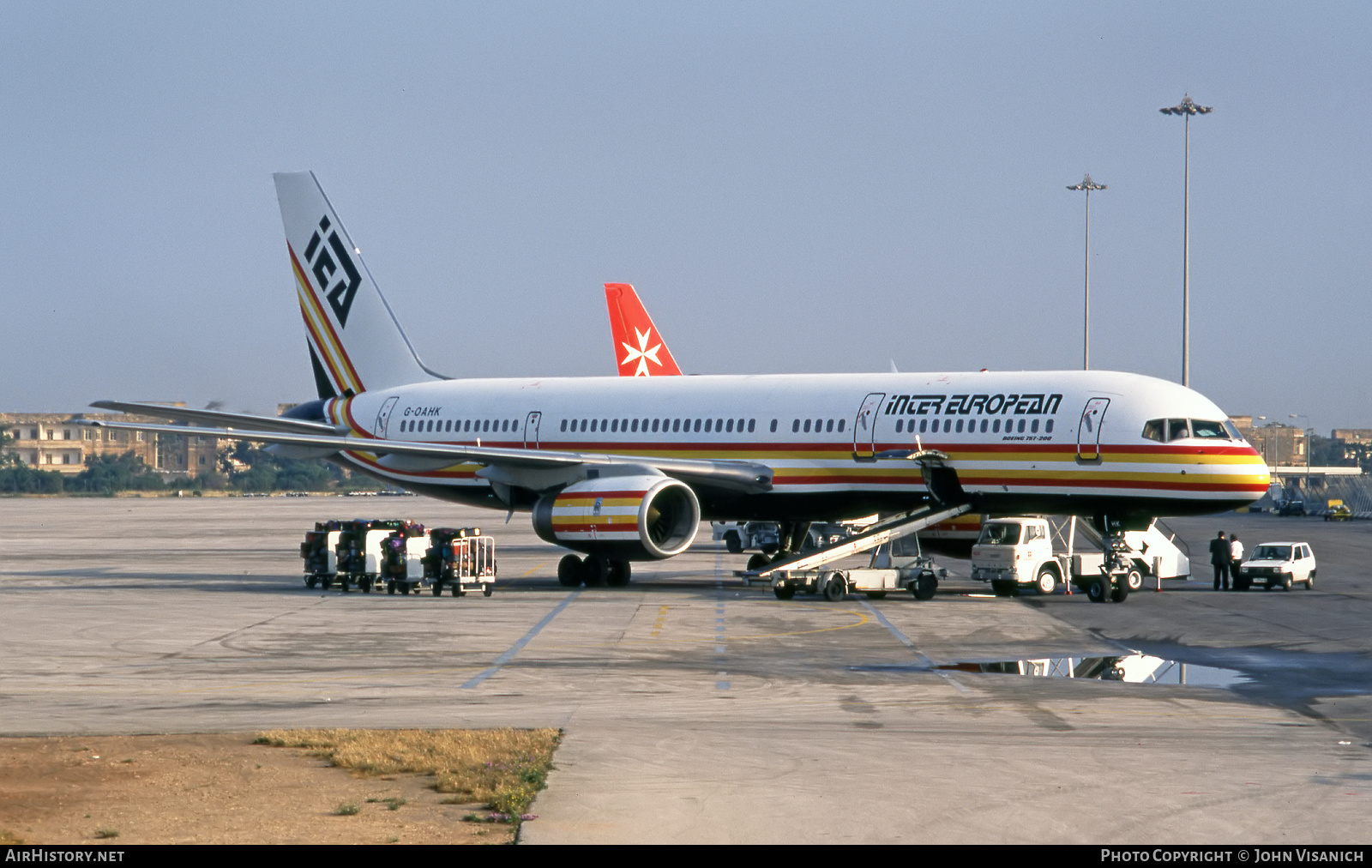 Aircraft Photo of G-OAHK | Boeing 757-23A | Inter European Airways - IEA | AirHistory.net #505762