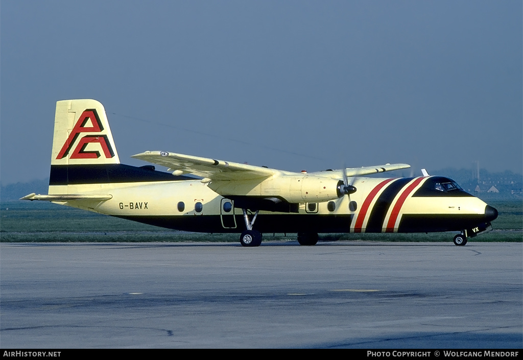 Aircraft Photo of G-BAVX | Handley Page HPR-7 Herald 214 | Aero Turbo Panama | AirHistory.net #505764