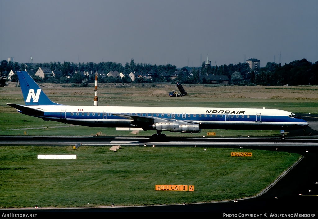 Aircraft Photo of C-GNDA | McDonnell Douglas DC-8-61CF | Nordair | AirHistory.net #505782