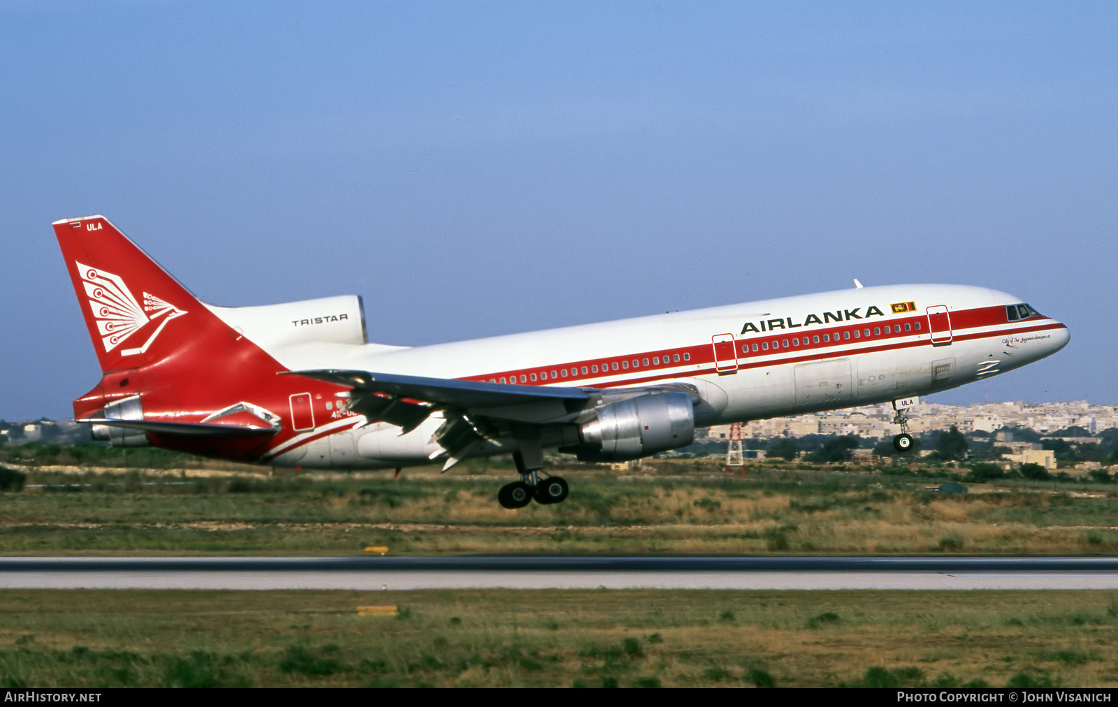 Aircraft Photo of 4R-ULA | Lockheed L-1011-385-3 TriStar 500 | AirLanka | AirHistory.net #505792