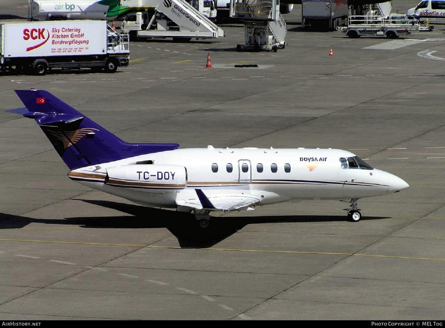 Aircraft Photo of TC-DOY | Raytheon Hawker 850XP | Doysa Air | AirHistory.net #505794