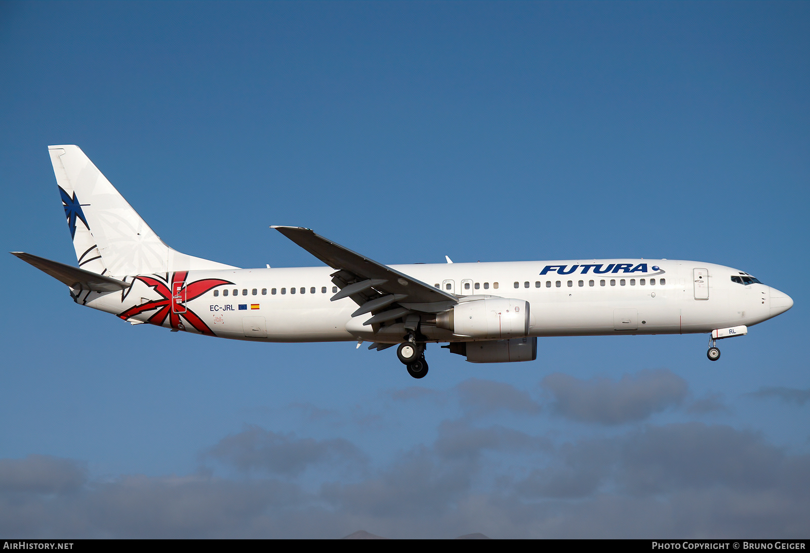 Aircraft Photo of EC-JRL | Boeing 737-86J | Futura International Airways | Air Horizons | AirHistory.net #505820