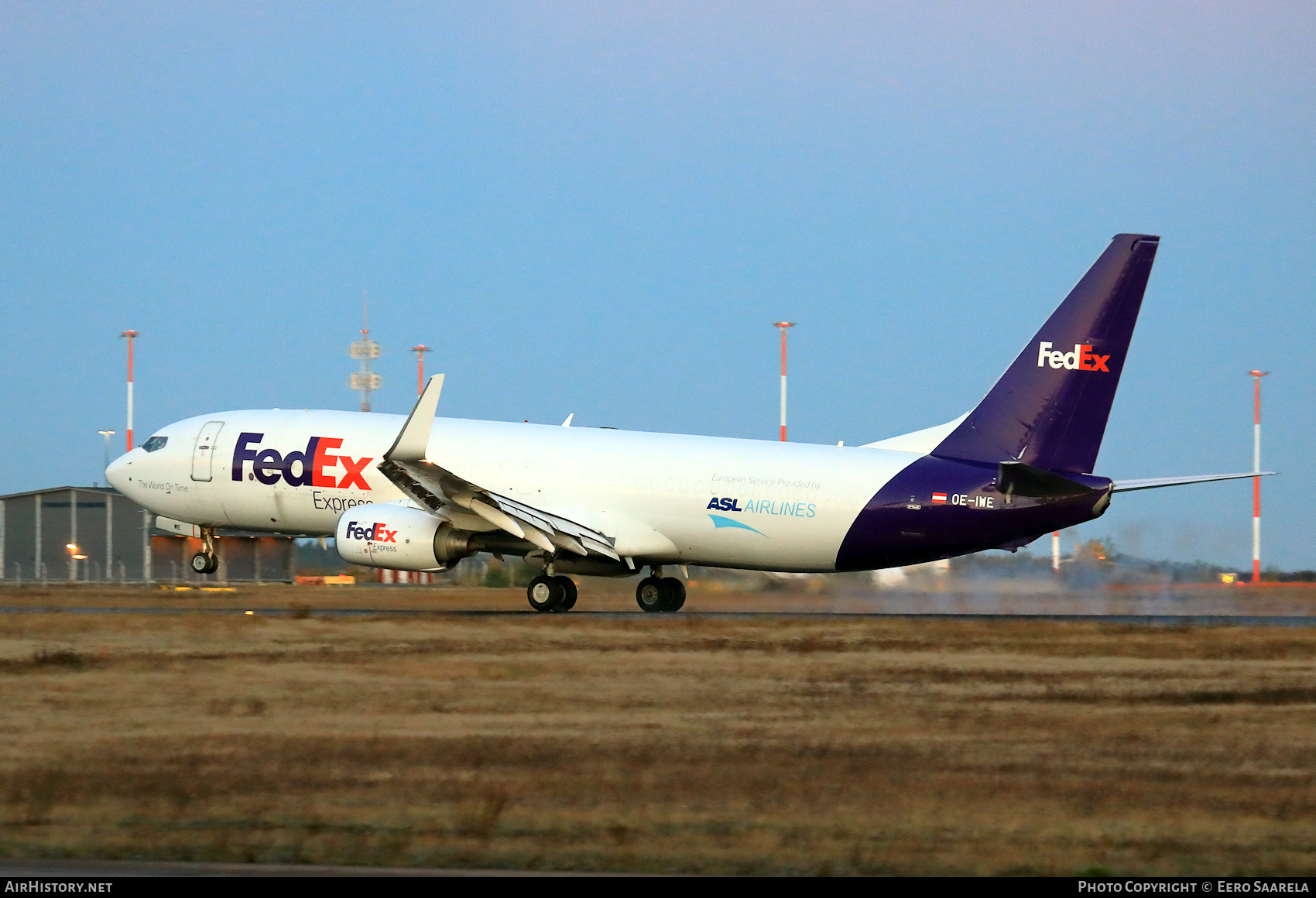 Aircraft Photo of OE-IWE | Boeing 737-8AS(BCF) | FedEx Express - Federal Express | AirHistory.net #505825