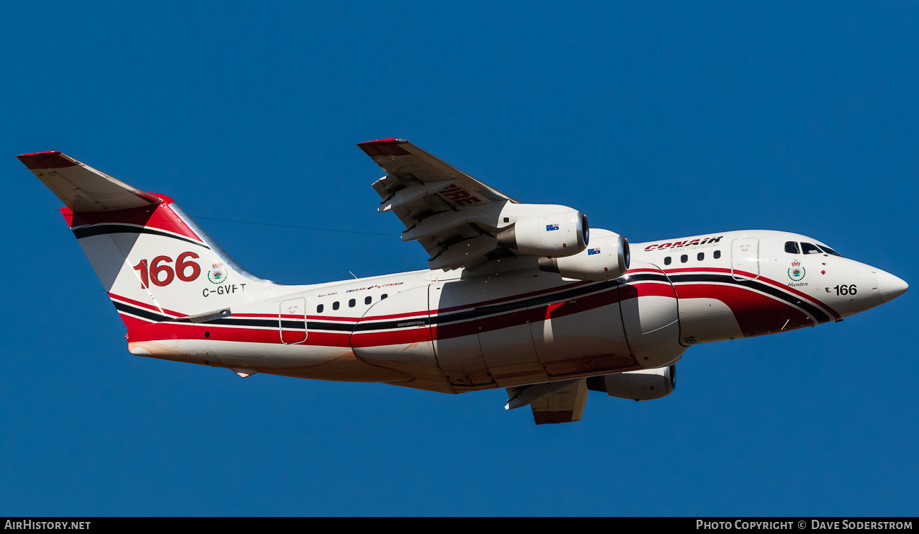 Aircraft Photo of C-GVFT | BAE Systems Avro 146-RJ85 | Conair Aviation | AirHistory.net #505835