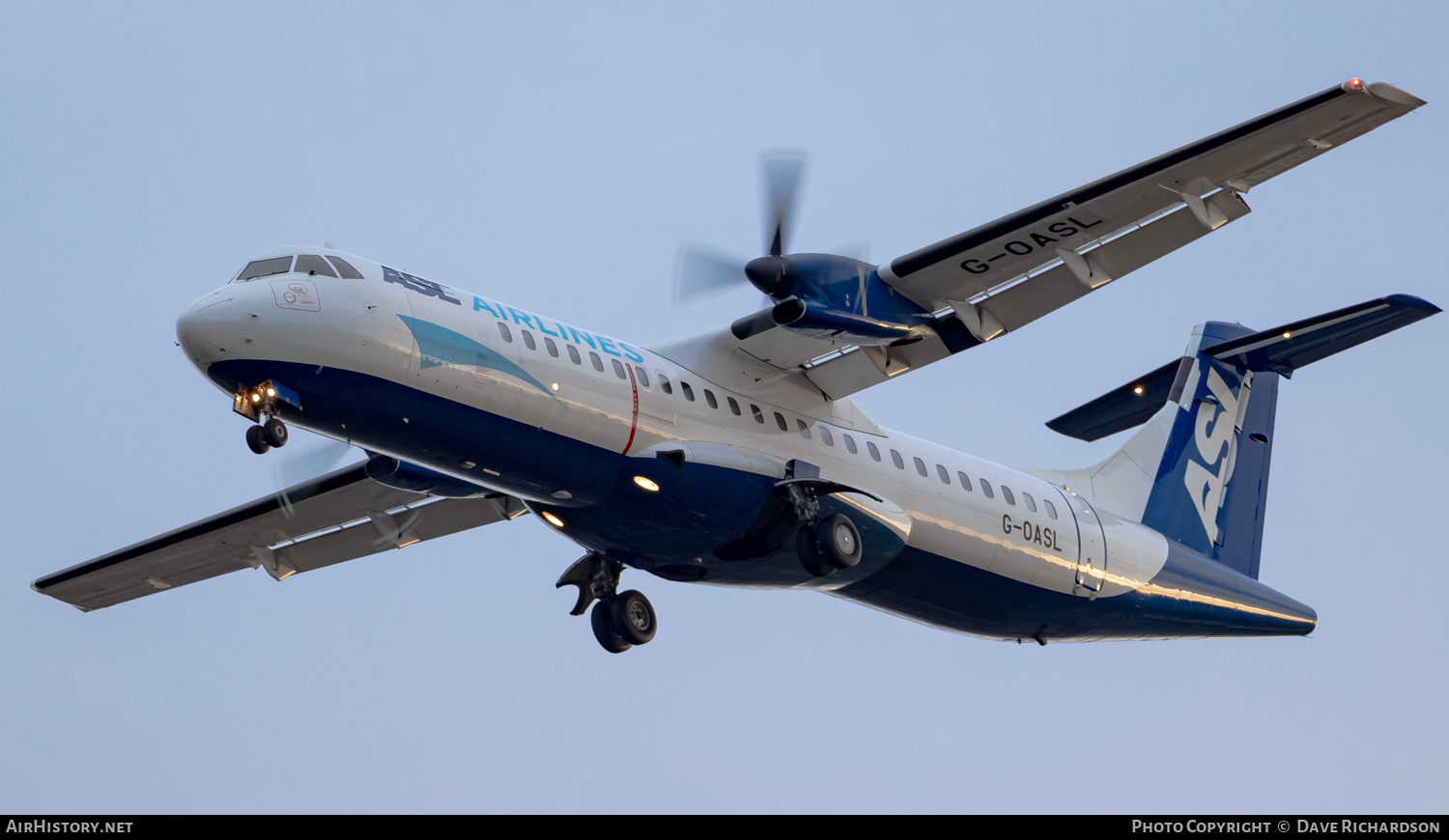 Aircraft Photo of G-OASL | ATR ATR-72-202/F | ASL Airlines | AirHistory.net #505878