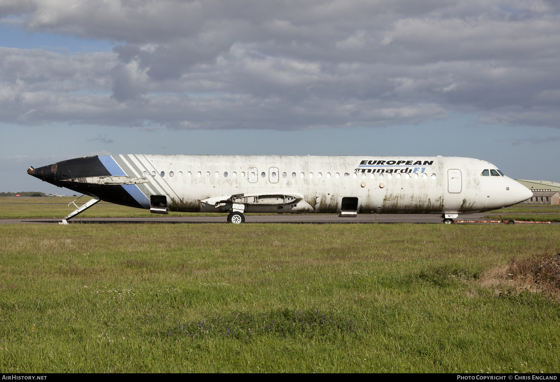 Aircraft Photo of G-AVMT | BAC 111-510ED One-Eleven | European Airlines | AirHistory.net #505881