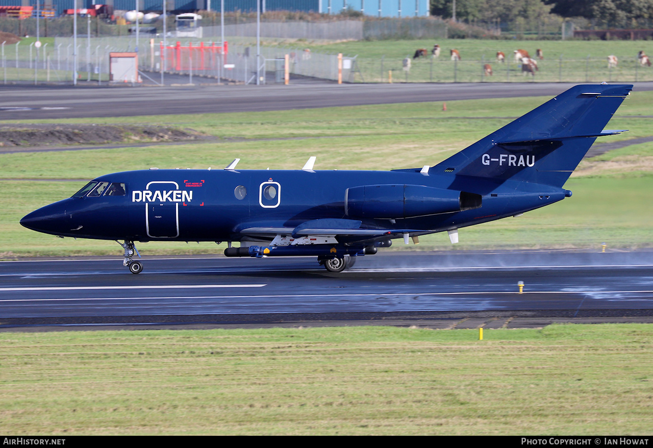 Aircraft Photo of G-FRAU | Dassault Falcon 20C | Draken Europe | AirHistory.net #505896