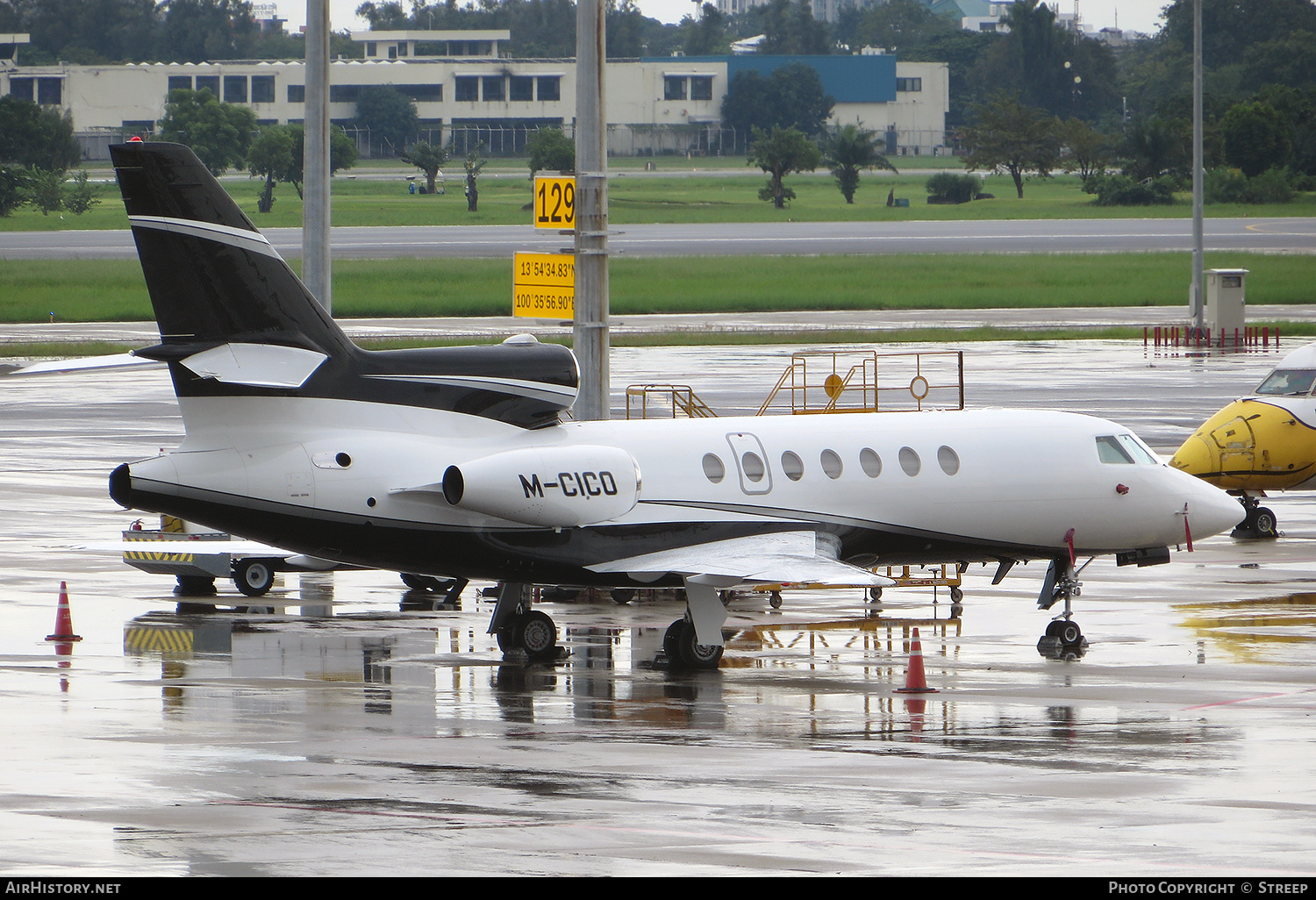 Aircraft Photo of M-CICO | Dassault Falcon 50EX | AirHistory.net #505908