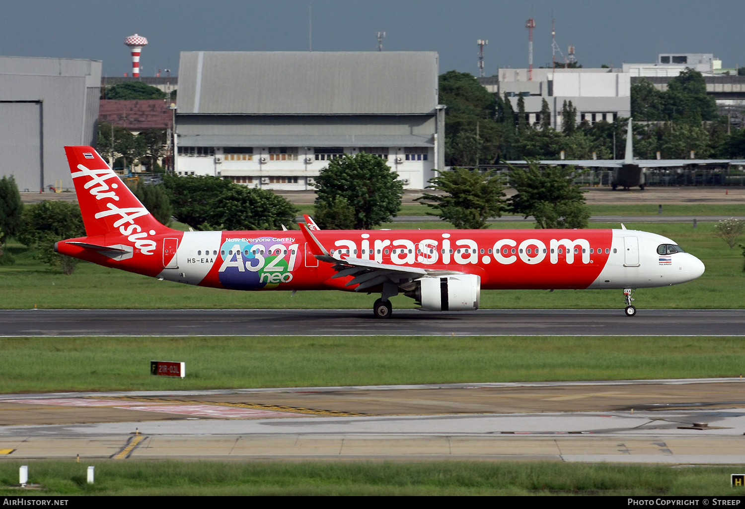 Aircraft Photo of HS-EAA | Airbus A321-251NX | AirAsia | AirHistory.net #505913