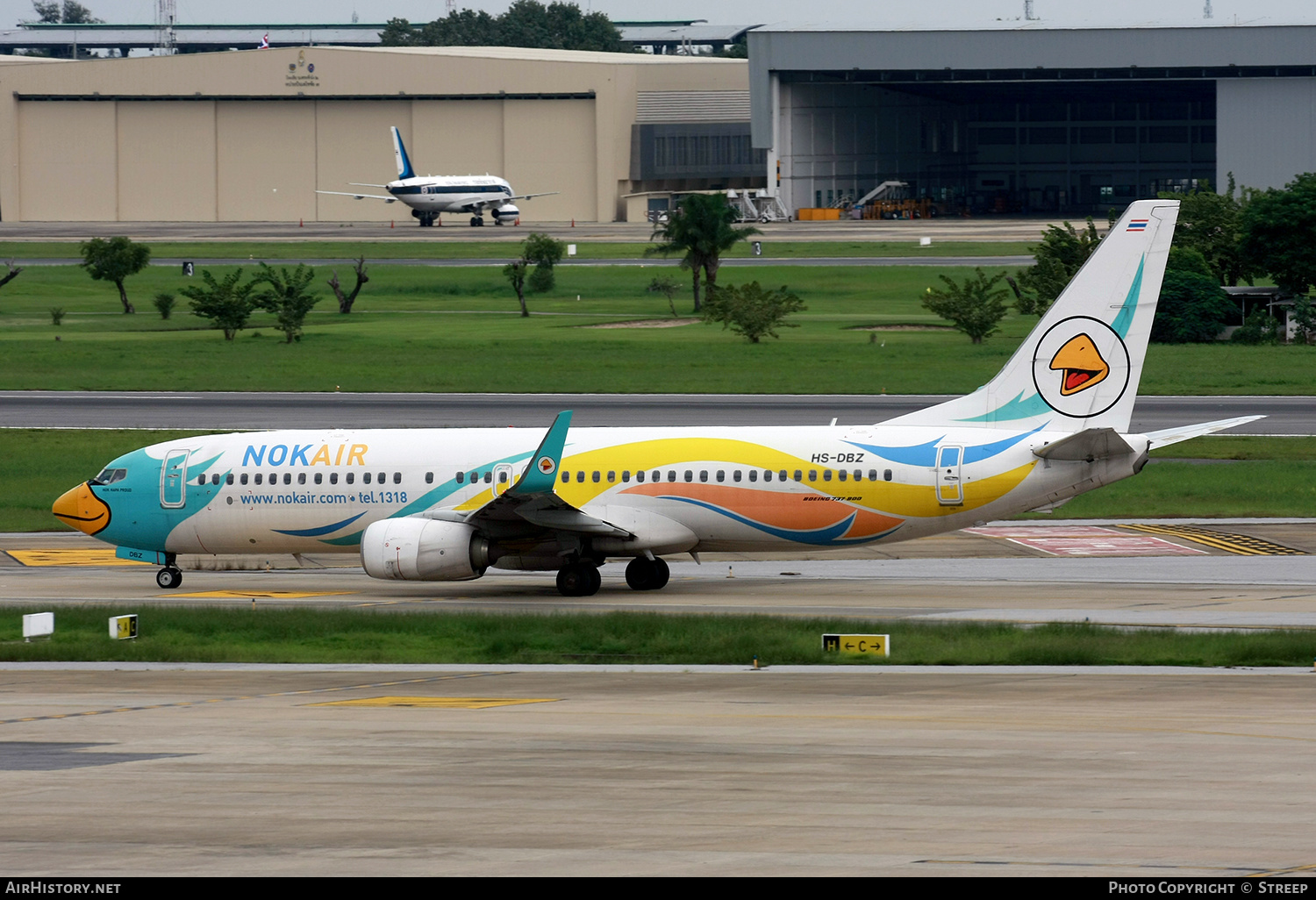 Aircraft Photo of HS-DBZ | Boeing 737-800 | Nok Air | AirHistory.net #505926