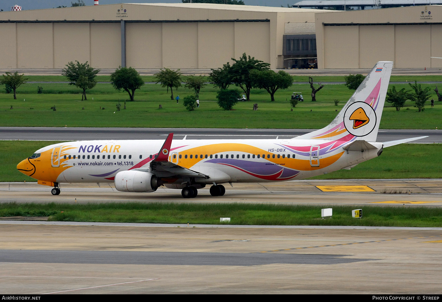 Aircraft Photo of HS-DBX | Boeing 737-800 | Nok Air | AirHistory.net #505944