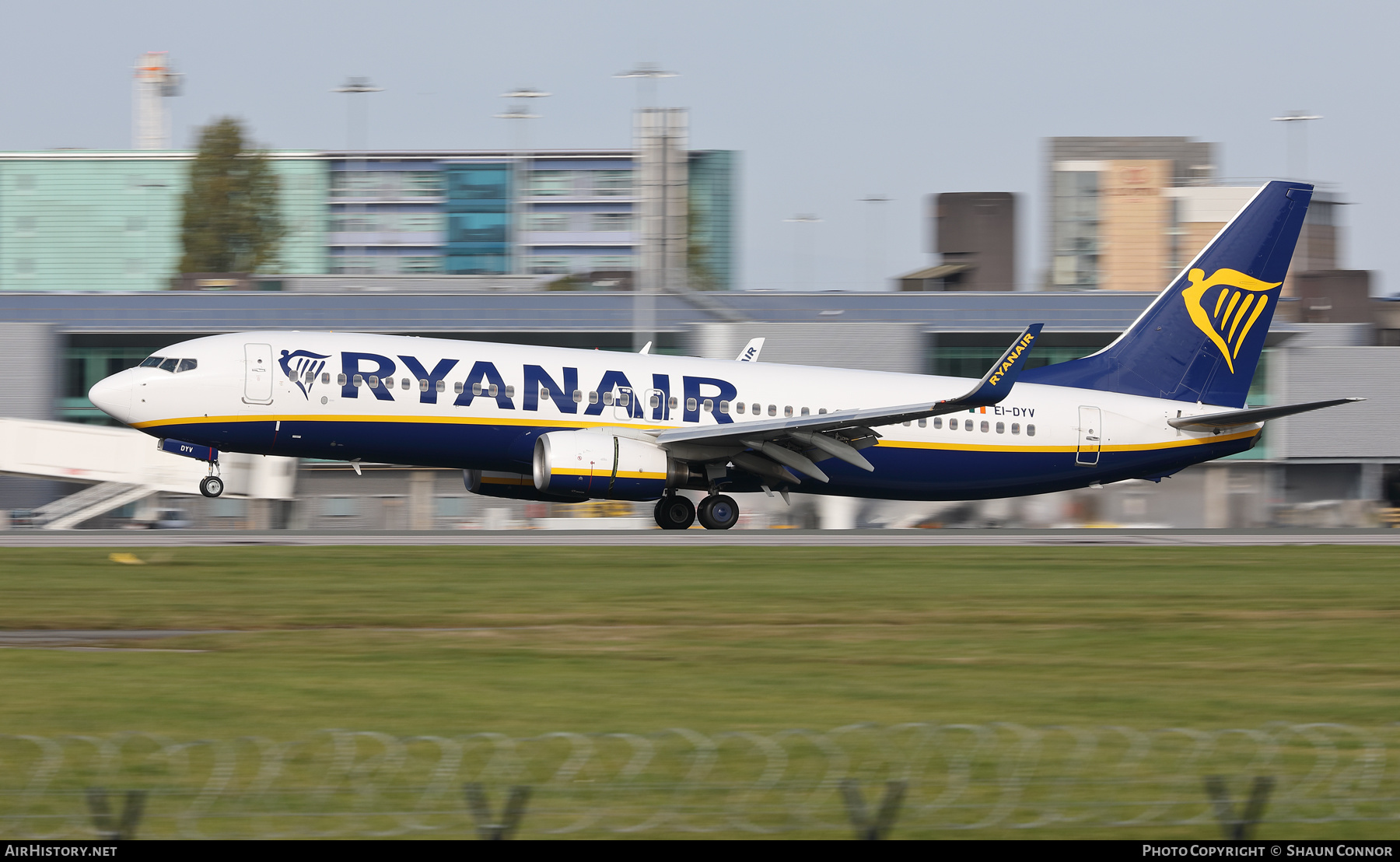 Aircraft Photo of EI-DYV | Boeing 737-8AS | Ryanair | AirHistory.net #505947